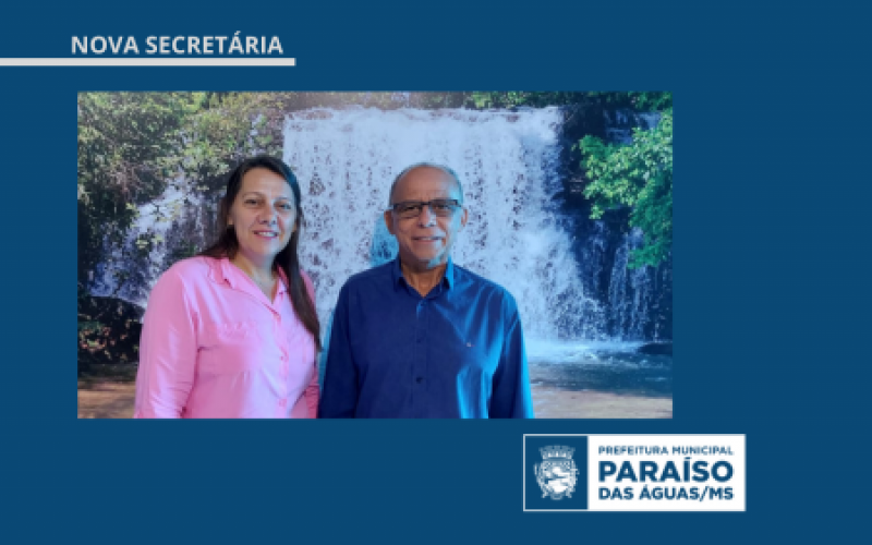 Imagem de compartilhamento para o artigo Prefeito de Paraíso das Águas Anízio Andrade nomeia nova secretária para assumir a SEDMAT da MS Todo dia
